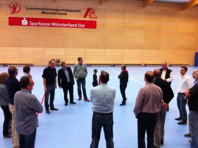 Besuch des Handball-Leistungs-Zentrum - 