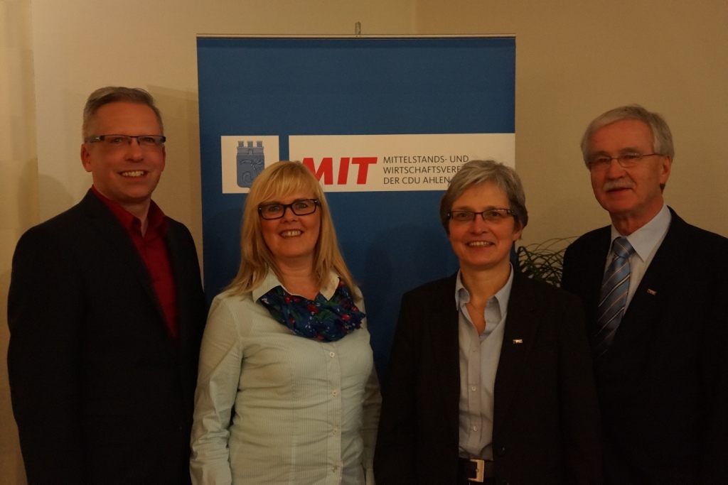 Matthias Thon, Silke Kinzinger, Susanne Block, Wolf-Rdiger Adler, es fehlt Martin Hegselmann